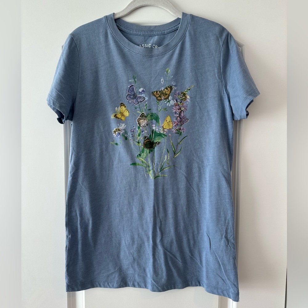 Aeropostale Blue Short Sleeve Graphic Tee